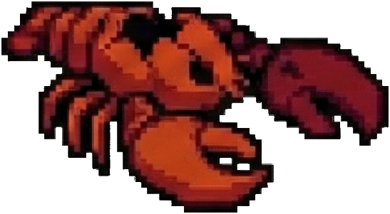 Lobster damaged pose