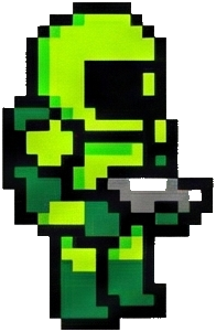 Soldier ready stance